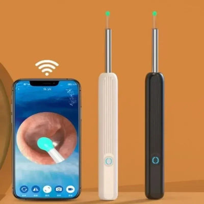 Caméra de Nettoyage des Oreilles HD Wi-Fi avec Cuillère - Pour iOS et Android